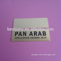 metal gold pan arab application awards 2015 logo plates